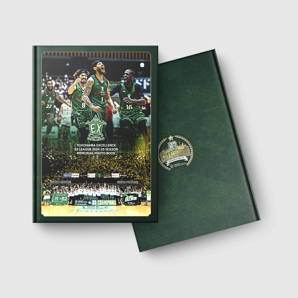 【A4/80P版 上製本(ハードカバー)】YOKOHAMA EXCELLENCE 2024-25 SEASON MEMORIAL PHOTOBOOK