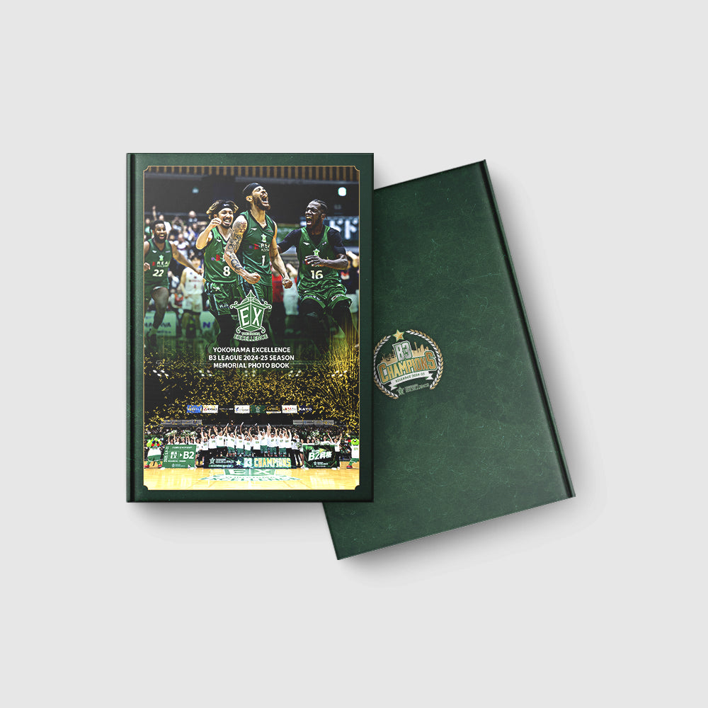 【A5/48P版 上製本(ハードカバー)】YOKOHAMA EXCELLENCE 2024-25 SEASON MEMORIAL PHOTOBOOK