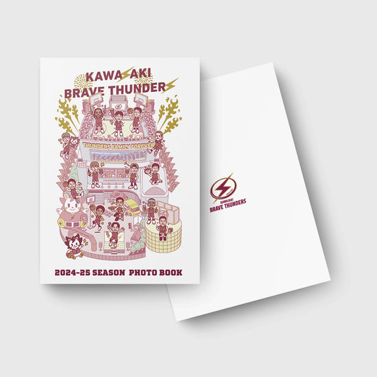 【A4/48P版】KAWASAKI BRAVE THUNDERS 2024-25 SEASON PHOTO BOOK
