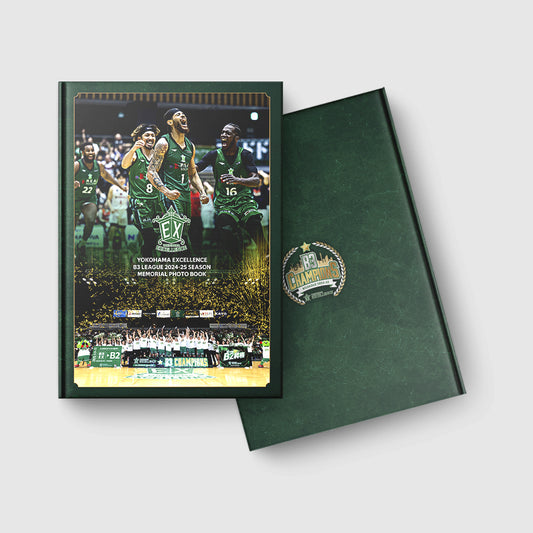 【A4/48P版 上製本（ハードカバー）】YOKOHAMA EXCELLENCE 2024-25 SEASON MEMORIAL PHOTOBOOK