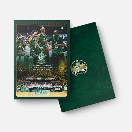 【A4/32P版 くるみ製本】YOKOHAMA EXCELLENCE 2024-25 SEASON MEMORIAL PHOTOBOOK