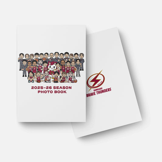 【A4/80P版】KAWASAKI BRAVE THUNDERS 2025-26 SEASON PHOTO BOOK