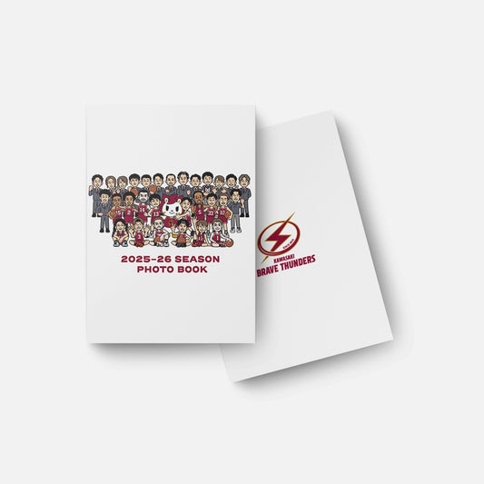 【A5/80P版】KAWASAKI BRAVE THUNDERS 2025-26 SEASON PHOTO BOOK