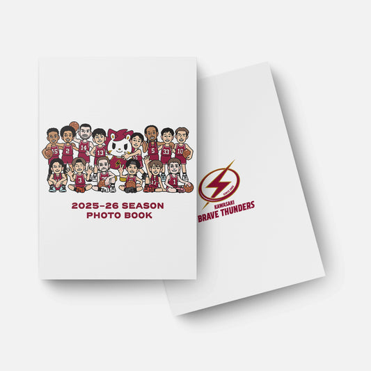 【A4/48P版】KAWASAKI BRAVE THUNDERS 2025-26 SEASON PHOTO BOOK