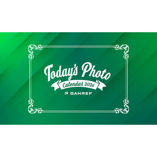 【卓上プラケース入りカードタイプ】GANREF“TODAY'S PHOTO”2026カレンダー