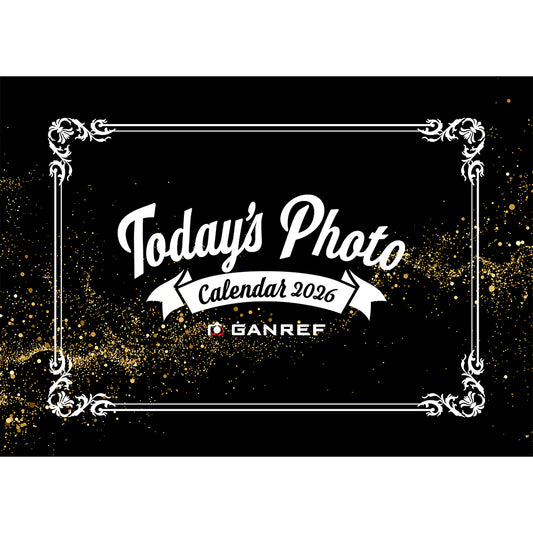 【B4中綴じタイプ】GANREF“TODAY'S PHOTO”2026カレンダー
